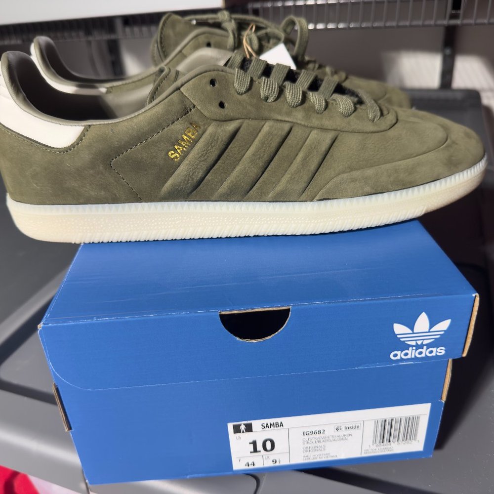 Adidas Samba “Olive Strata" IG9682 Size 10 US